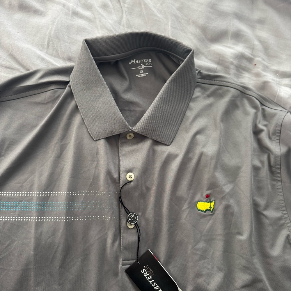 Masters Gray Polo Shirt